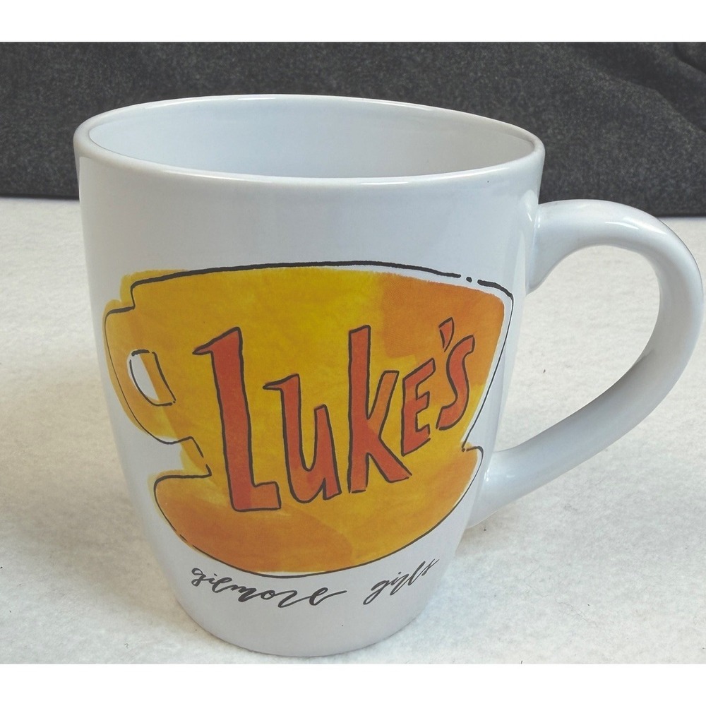 Gilmore Girls Luke's Diner‎ Mug 25 oz Large Coffee Cup Silver Buffalo
